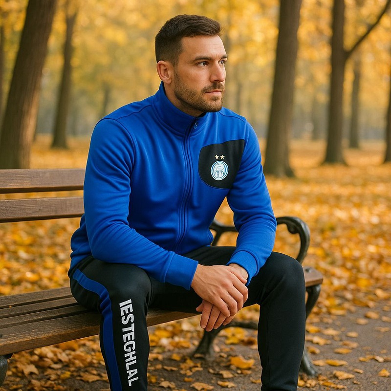 ست سوییشرت شلوار استقلال مدل Blue Army